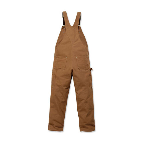 Carhartt Salopette À Bavette En Canard Coupe Décontractée | Marron | Choisissez La Taille