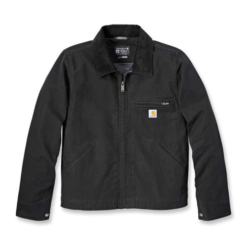 Carhartt Relaxed Fit Duck Detroit Jacke | Schwarz | Wählen Sie Größe