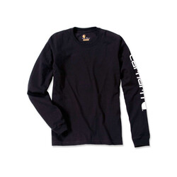 Sleeve Logo Longsleeves | Black | Choose Size