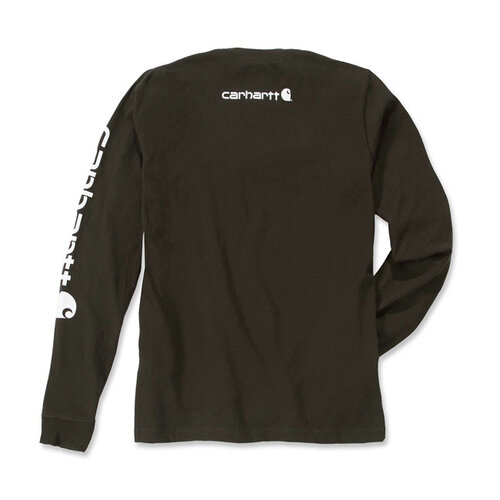 Carhartt Sleeve Logo Longsleeves | Peat | Choose Size