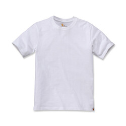 Solides T-Shirt | Weiß