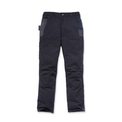 Steel Double Front Pant | Black