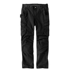 Steel Rugged Cargo Work Pant | Black