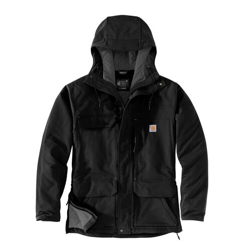 Carhartt Manteau De Corvée Collé Super Dux | Noir | Choisissez La Taille