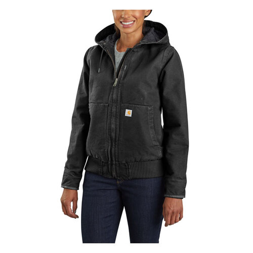 Carhartt Washed Duck Active Damen Jacken | Schwarz | Wählen Sie Größe