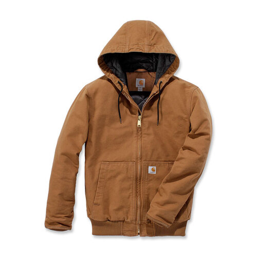 Carhartt Washed Duck Insulated Active Jackets | Brown | Choose Size