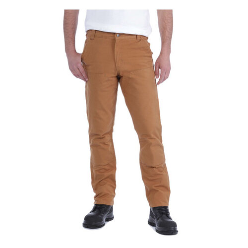 Carhartt Work Pants Stretch | Duck Double Front Brown | Choose Size