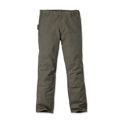 Carhartt Arbeitshose Stretch | Duck Double Front Asphalt | Wählen Sie Größe