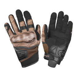 Tokio Handschuhe | Schwarz/Braun | Wählen Sie Größe