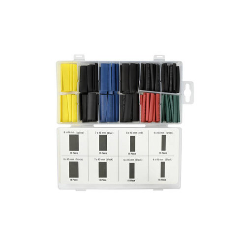 Benson Tools Getönte Schrumpfschlauch Sortiment (120x)