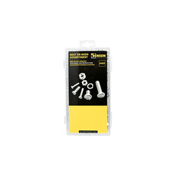 Bolt- and nut selection 240 pcs