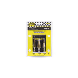 Coffret de forets gradués 3 pcs HSS titane