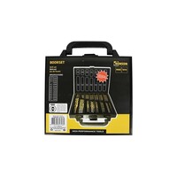 Coffret de forets 101 pcs HSS revêtu tita
