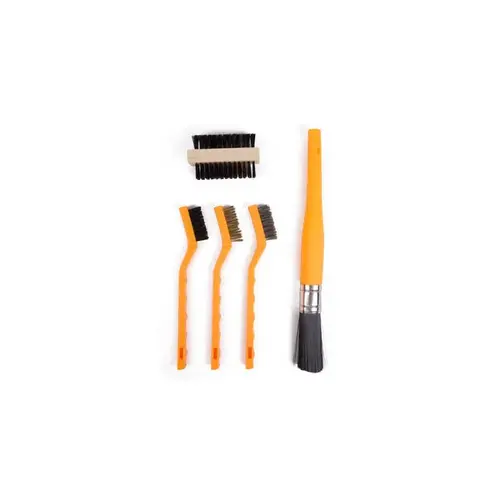 Benson Tools Kit de brosses nylon / acier / laiton - 5 pièces