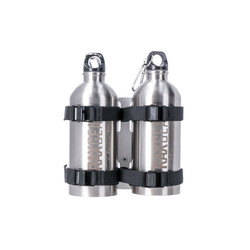 Trax Bottle Set 2 For Trax Accessory Mount | Silver