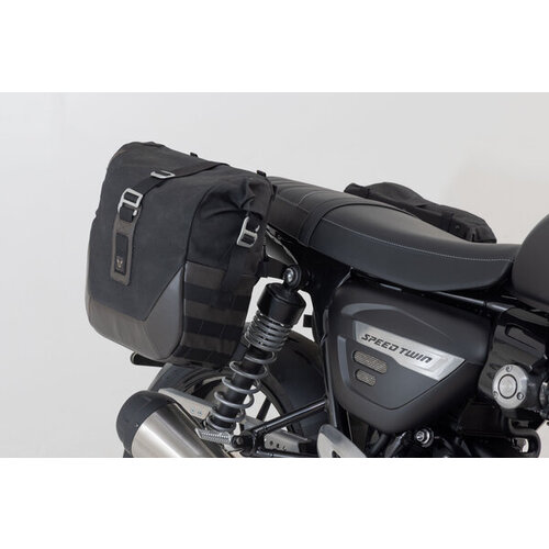 SW-Motech Legend Gear Lc Zijtassensysteem | Zwart/Bruin | Triumph Speed Twin 1200 (18-24)