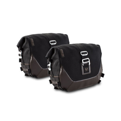 SW-Motech Legend Gear Side Bag System LC | Black/Brown | Ducati