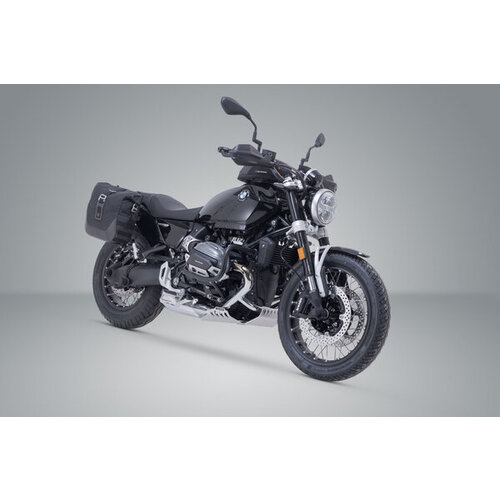 SW-Motech Legend Gear Side Bag System LC | Black/Brown | Ducati
