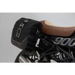 Système De Sacoches Latérales Legend Gear LC | Noir/Marron | Kawasaki