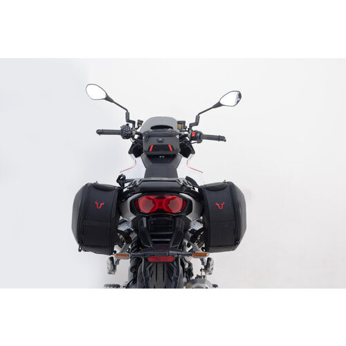 SW-Motech Pro Blaze Satteltaschen-Set | Schwarz | Moto Guzzi V100 Mandello/S, Stelvio