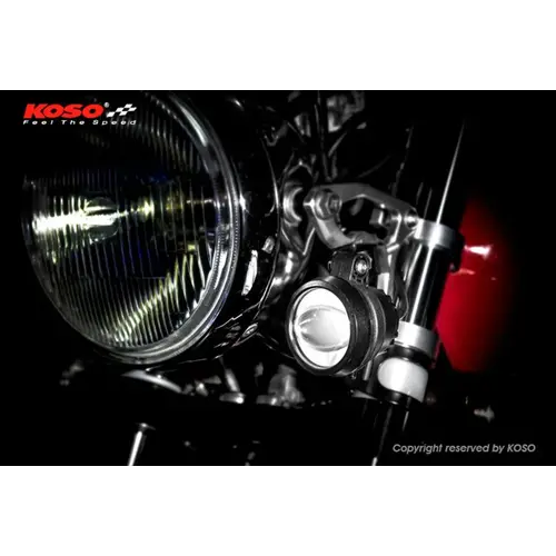 KOSO Feu antibrouillard LED Aurora noir