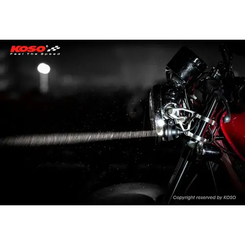 KOSO Aurora LED Nebelscheinwerfer schwarz