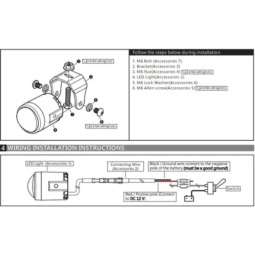 KOSO Phares à LED KOSO Mini série feux de croisement homologués E-Mark / DOT
