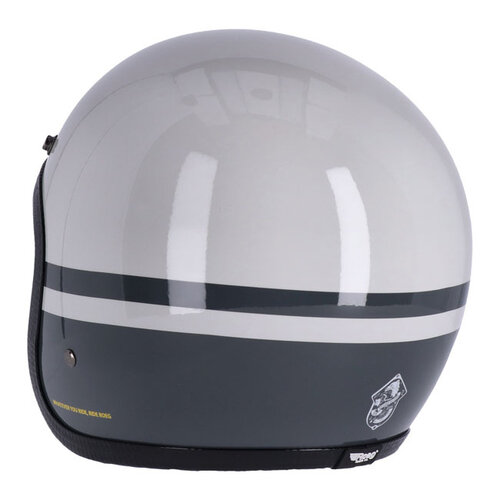 Roeg Jettson 2.0 Fog Line Helm | Weiß/Grau | Wählen Sie Größe