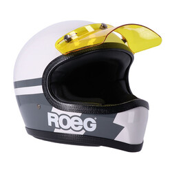 Peruna 2.0 Fog Line Helm | Weiß/Grau