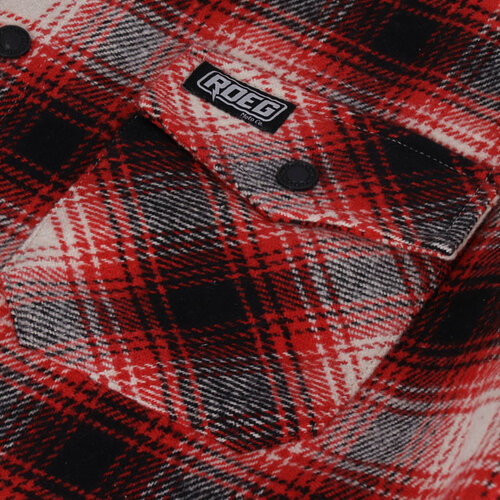 Roeg Blaze Flannel Shirt | Red | Choose Size