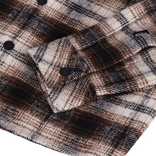 Roeg Blaze Flannel Shirt | Brown | Choose Size
