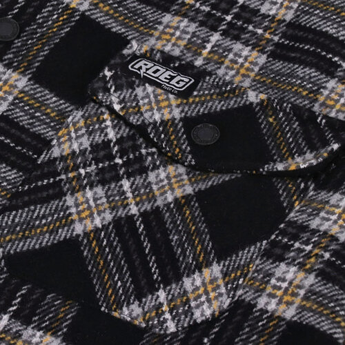 Roeg Blaze Flannel Shirt | Gray | Choose Size