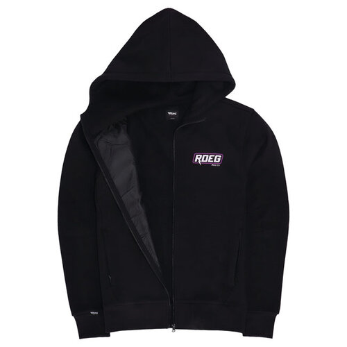 Roeg Sweat À Capuche Zippé Howard Rfnfr | Noir | Choisissez La Taille