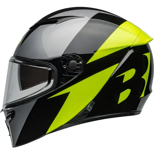 Bell Lithiumhelm - Shear Gloss Metallic Grijs/Retina