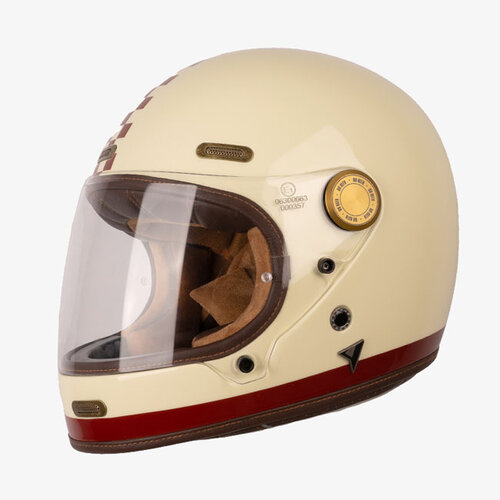 By City Roadster III-Helm | Crème/Rood | Kies Maat