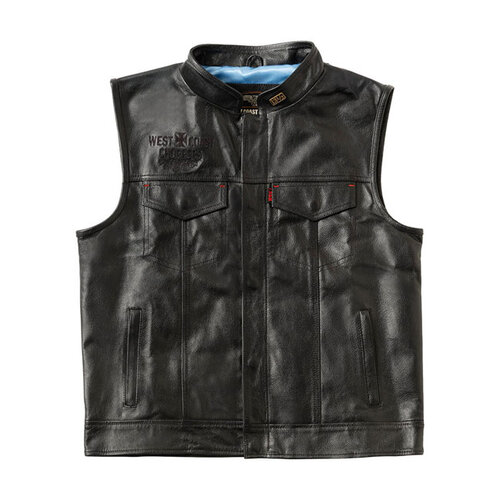 13½ Gilet d'équitation en cuir Dominator | Choisissez la taille