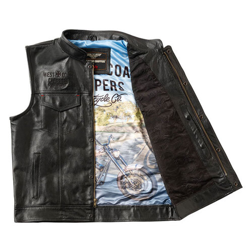 13½ Dominator leather riding vest | choose size