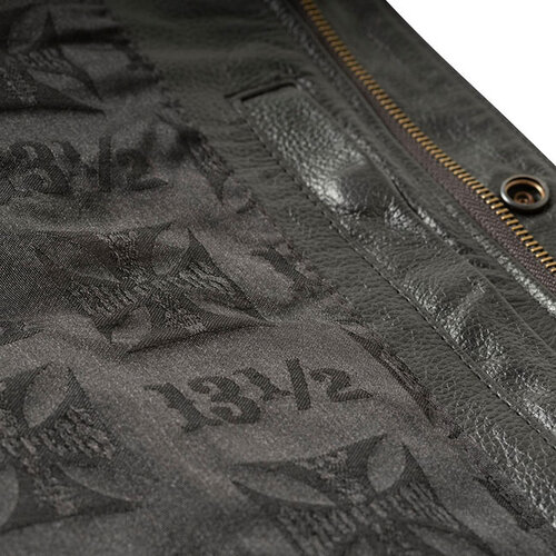 13½ Dominator leather riding vest | choose size