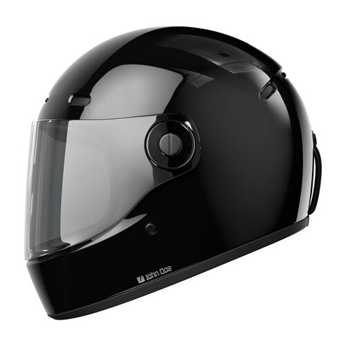 John Doe JD/ONE Helmet | Glossy Black | Choose Size