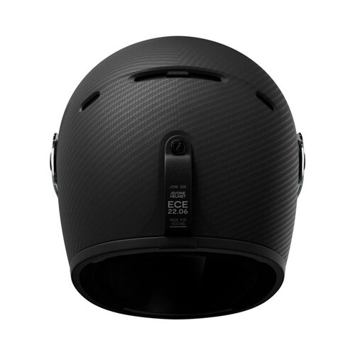 John Doe Casque La Reine des Neiges Signature JD/ONE | Noir/Carbone | Choisissez la taille