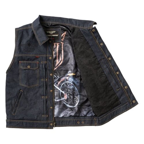 13½ WCC x 13 1/2 Dominator RAW denim rijvest