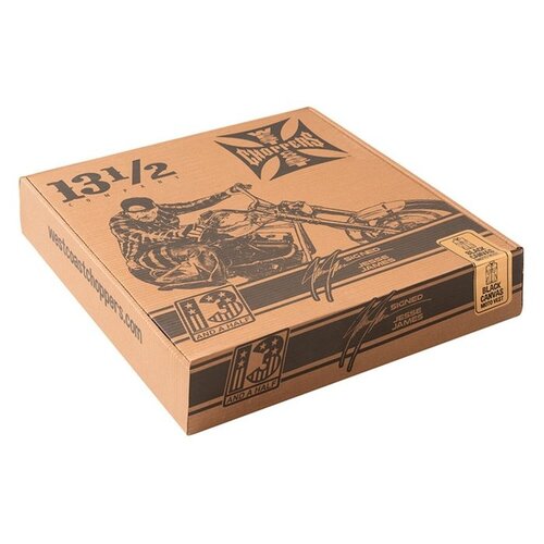 13½ WCC x 13 1/2 Dominator zwart canvas rijvest