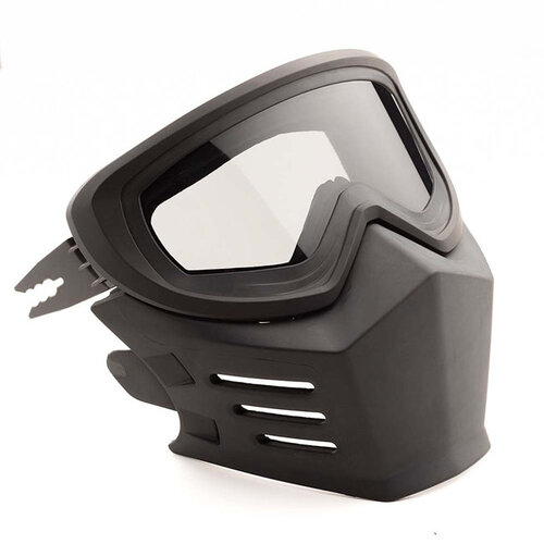 Simpson Mask For Chopper | Black