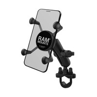 X-Grip Phone Mount W/U-Bolt Base |  Small Phone | Choose Size