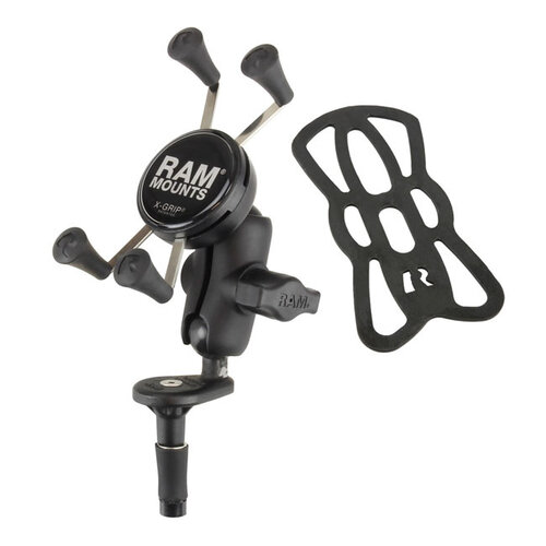 RAM Mounts X-Grip Phone Mount W/Fork Stem Base | Choose Size