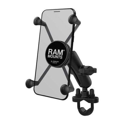 RAM Mounts X-Grip Phone Mount W/U-Bolt Base | Large Phones | Choose Size