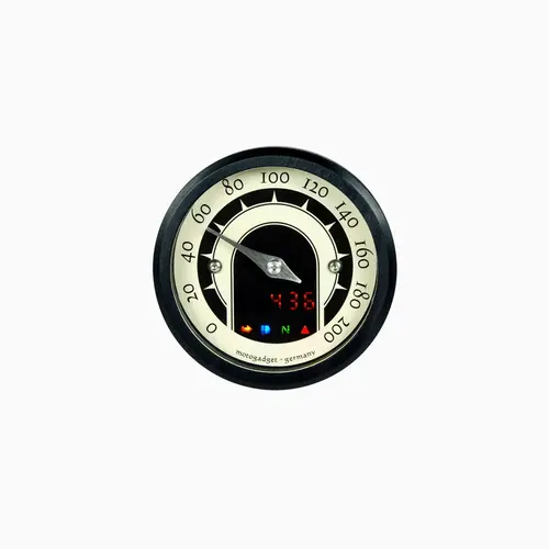 Motogadget Motoscope Tiny Speedster Black Anodised