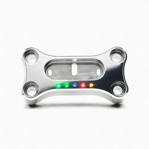 Motogadget Motoscope Mini Metric Handle Bar Top Clamp Polished 22 mm