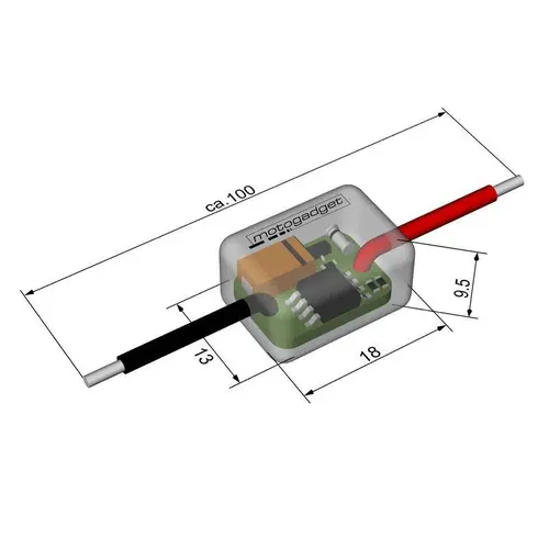 Motogadget mo.flash Digitaal Knipperlicht Relais