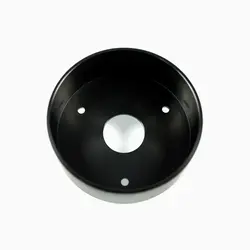 Coupelle extérieure Motoscope Classic anodisée noire